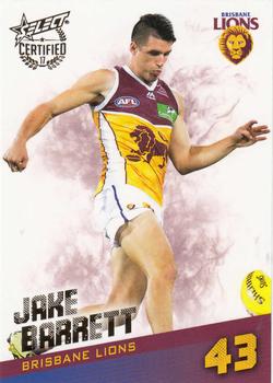 2017 Select Certified #19 Jake Barrett Front